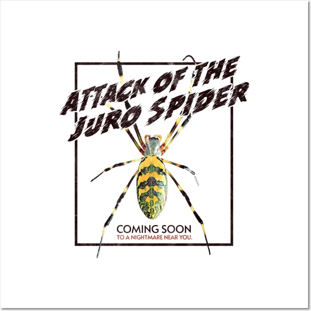 Attack of the Juro Spider Wall Art by karutees